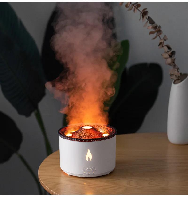 Volcano Ring Aroma Diffuser With 3 Modes. || Great Ambient Lightings.|| 360ml Water tank capacity.||