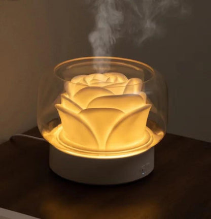 Aroma Diffuser | Outside Design - Petals | Free 30ML Fragrance Oil