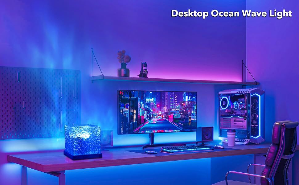 3D Wave Dynamic Projector Lamp
