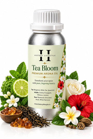 Tea Bloom Premium Aroma Oil | White Tea, Orchid & Jasmine Fragrance Oil for Diffusers