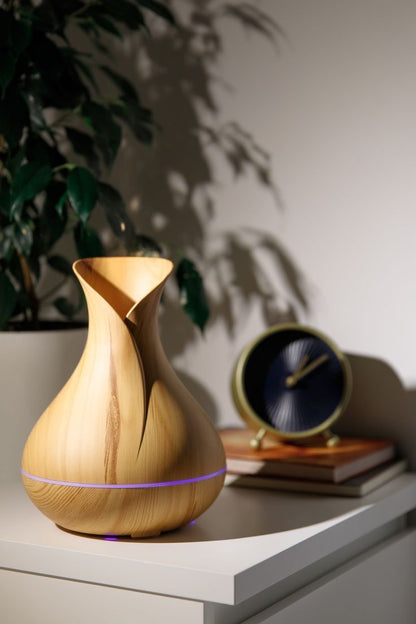 Aroma Diffuser | Outside Design - Vase | Free 30ML Fragrance Oil
